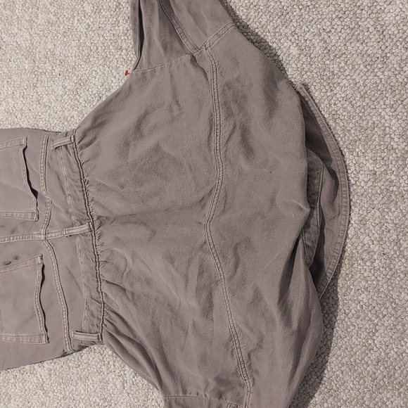 Zara Gray Jumpsuit Modern Wide-Leg Silhouette - Picture 5 of 12